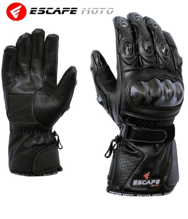 MOTORCYCLE LEATHER RIDING GLOVES (EM11415) - Escape Moto Gears