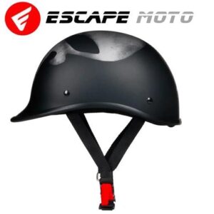 HALF FACE HELMET FOR MOTORCYCLE (EM14516) - Escape Moto Gears