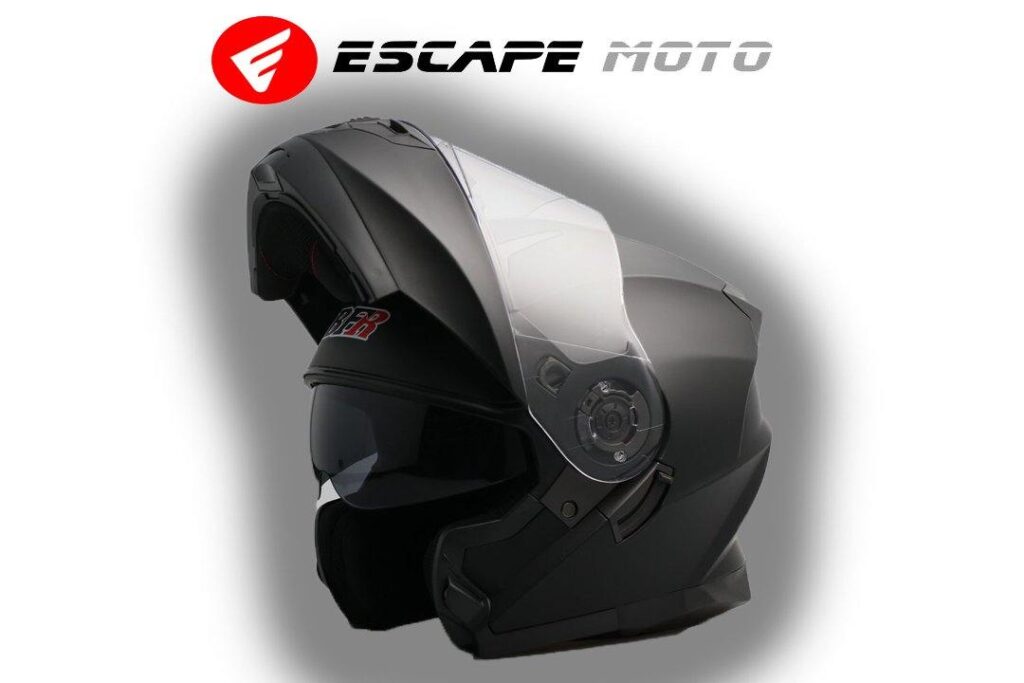 MODULAR DOT MOTORCYCLE HELMET FOR FULL FACE (EM14514) - Escape Moto Gears