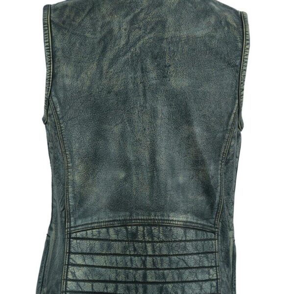 GENUINE LEATHER WOMEN VEST (EM10384) - Escape Moto Gears