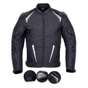 MOTORCYCLE MEN JACKET WITH ARMORED (EM10343) - Escape Moto Gears