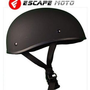 DOT MOTORCYCLE HALF FACE HELMET (EM14501) - Escape Moto Gears