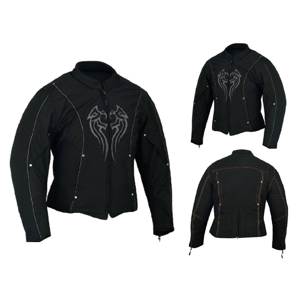 MOTORCYCLE WOMEN RIDING SUMMER JACKET WATERPROOF (2)