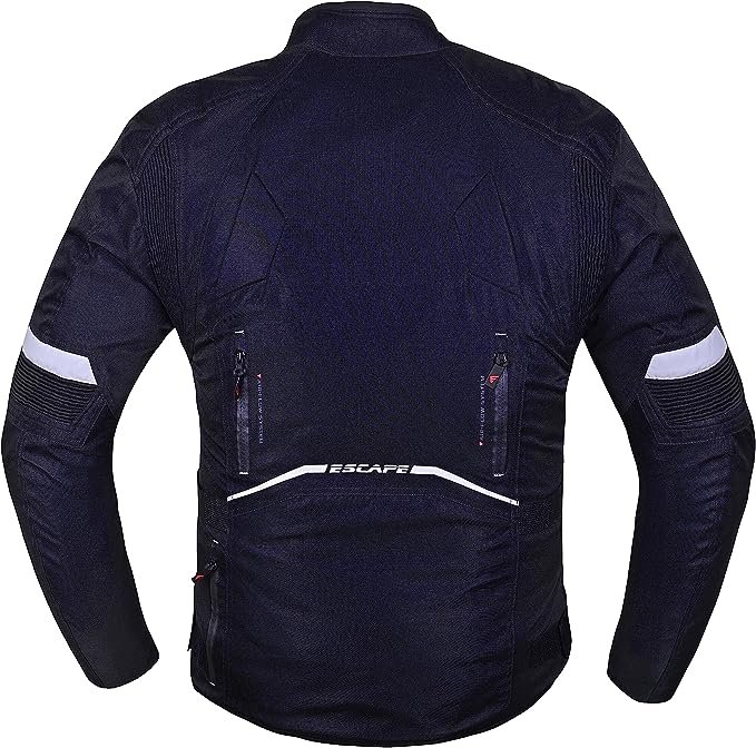 Escape Motorcycle Jacket for Women Touring with Textile Fabric for Motorbike Riding WATERPROOF I Removable Liner-All Season (1)