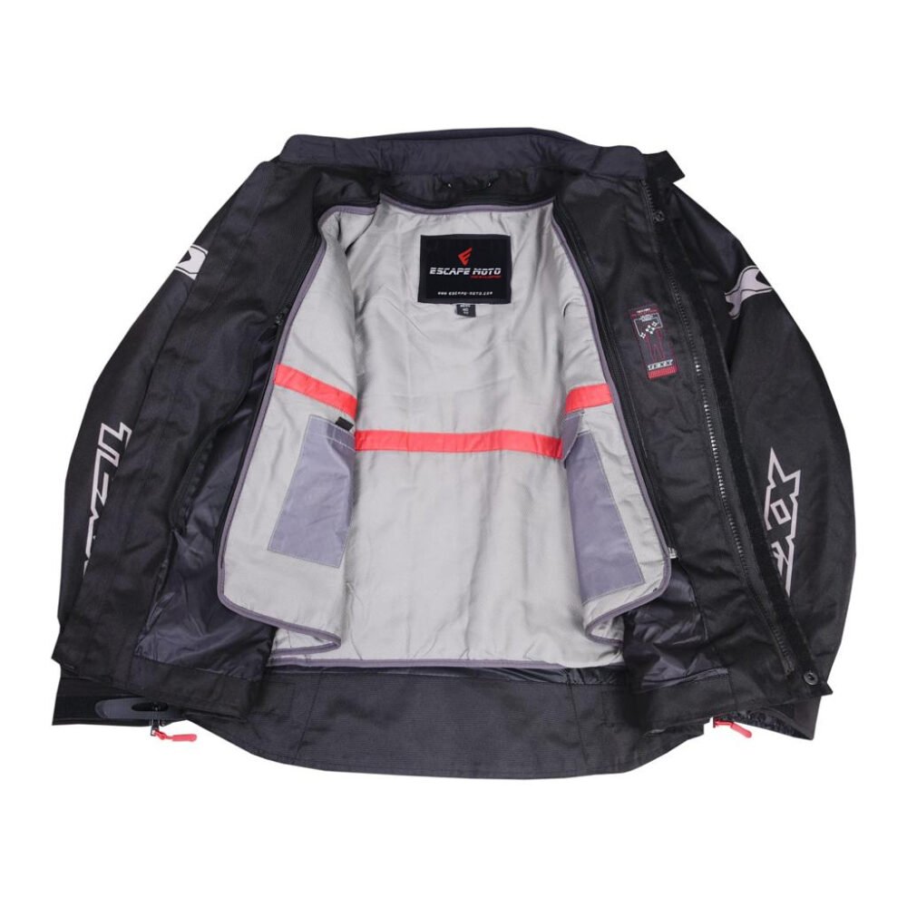 Escape Women Cruiser Jacket-The Ultimate Motorcycle Jacket for Style and Protection-Cordura,Waterproof with Removable Armor (4)