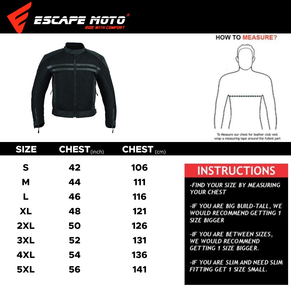size chart copy